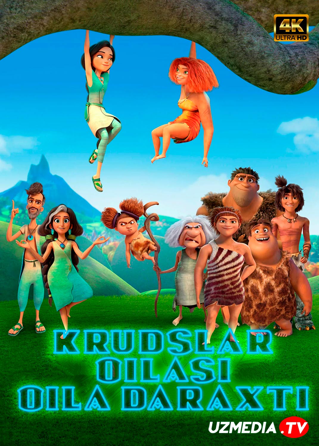 Krudslar oilasi: Oila daraxti Multserial Barcha qismlar Uzbek tilida O'zbekcha 2021 tarjima kino HD skachat