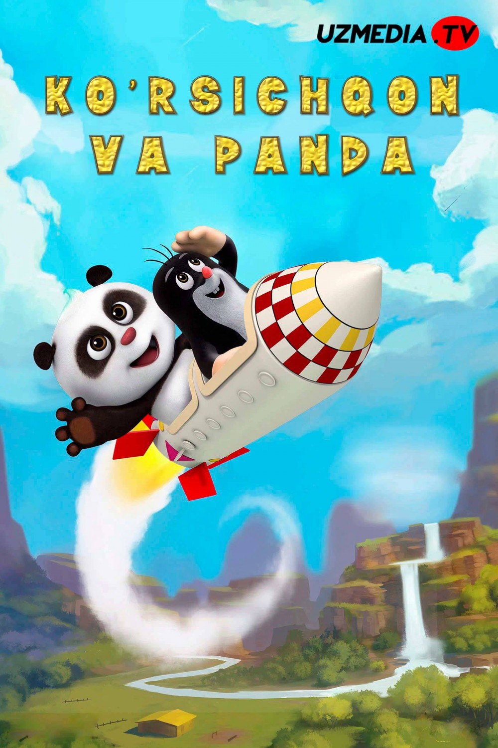 Ko'rsichqon va panda Multserial Barcha qismlar Uzbek tilida 2016 O'zbekcha tarjima multfilm HD ko'rish