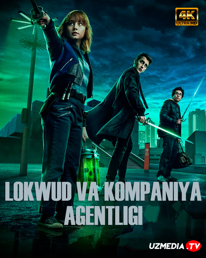 Arvoh ovchilari / Lokvud va kompaniya agentligi Netflix seriali Barcha qismlar Uzbek tilida 2023 O'zbekcha tarjima serial HD skachat