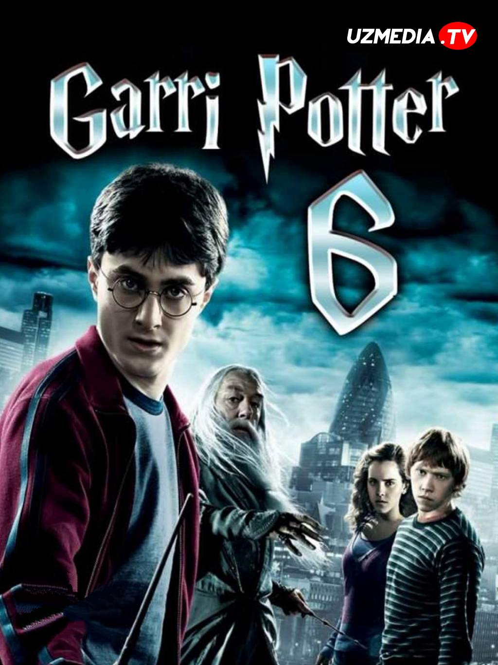 Garri Potter 6: Tilsim shahzodasi Uzbek tarjima 2009 HD O'zbek tilida tas-ix skachat