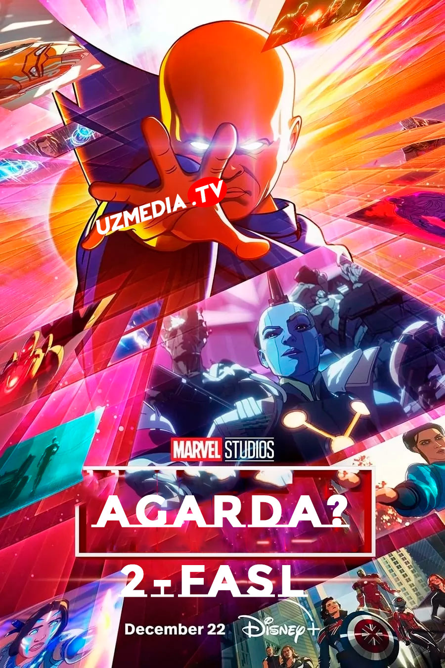 Agarda? 2-fasl / 2-mavsum Marvel multseriali Barcha qismlar Uzbek tilida O'zbekcha 2021 tarjima kino Full HD skachat