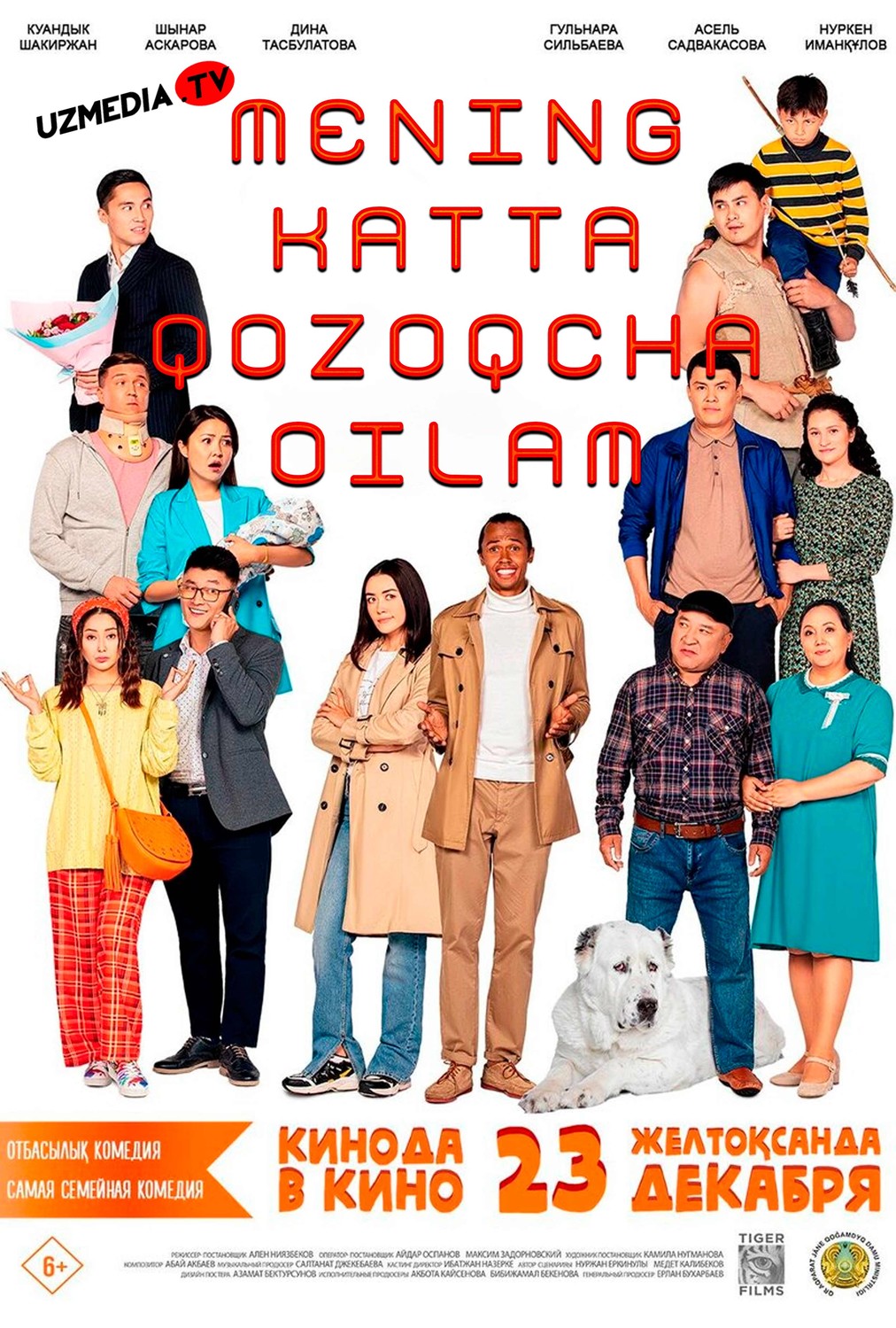 Mening katta qozoq oilam Qozoq filmi Uzbek tilida O'zbekcha 2021 tarjima kino Full HD skachat
