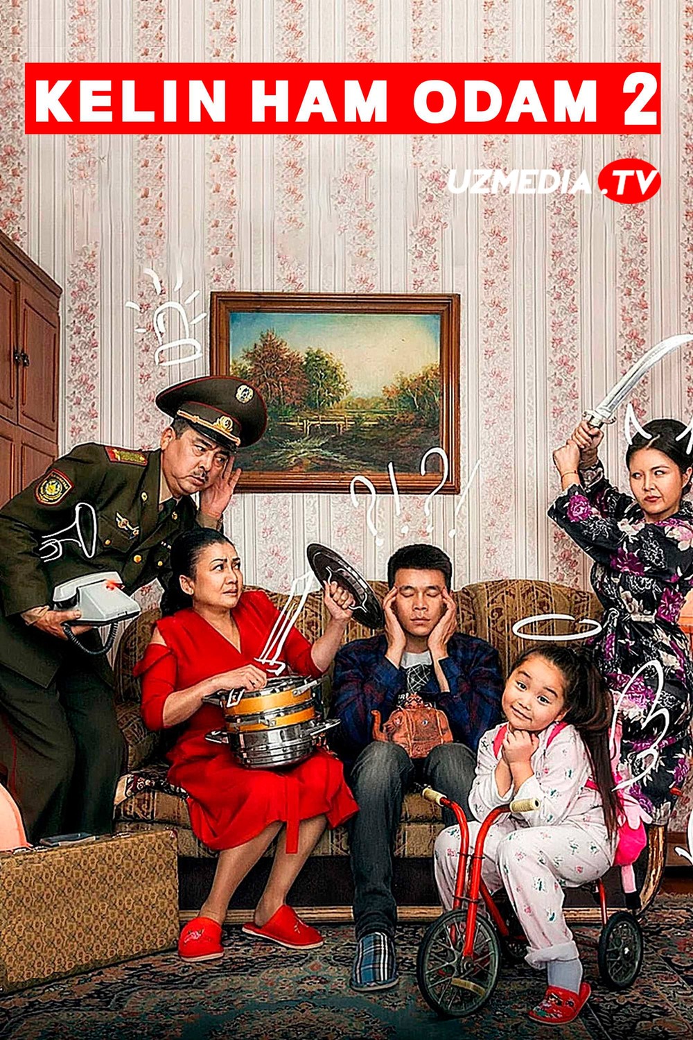 Kelin ham odam 2 Qozoq filmi Uzbek tilida O'zbekcha 2018 tarjima kino Full HD skachat