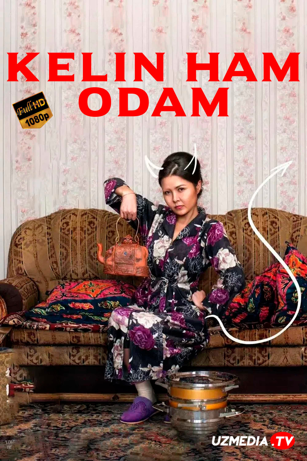 Kelin ham odam 1 Qozoq filmi Uzbek tilida O'zbekcha 2017 tarjima kino Full HD skachat