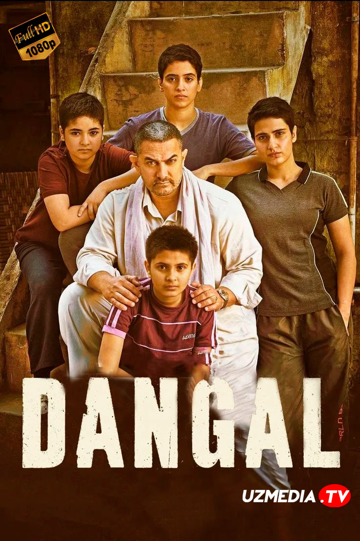 Дангал / Dangal Hind kino Uzbek tilida O'zbekcha tarjima kino 2016 Full HD skachat