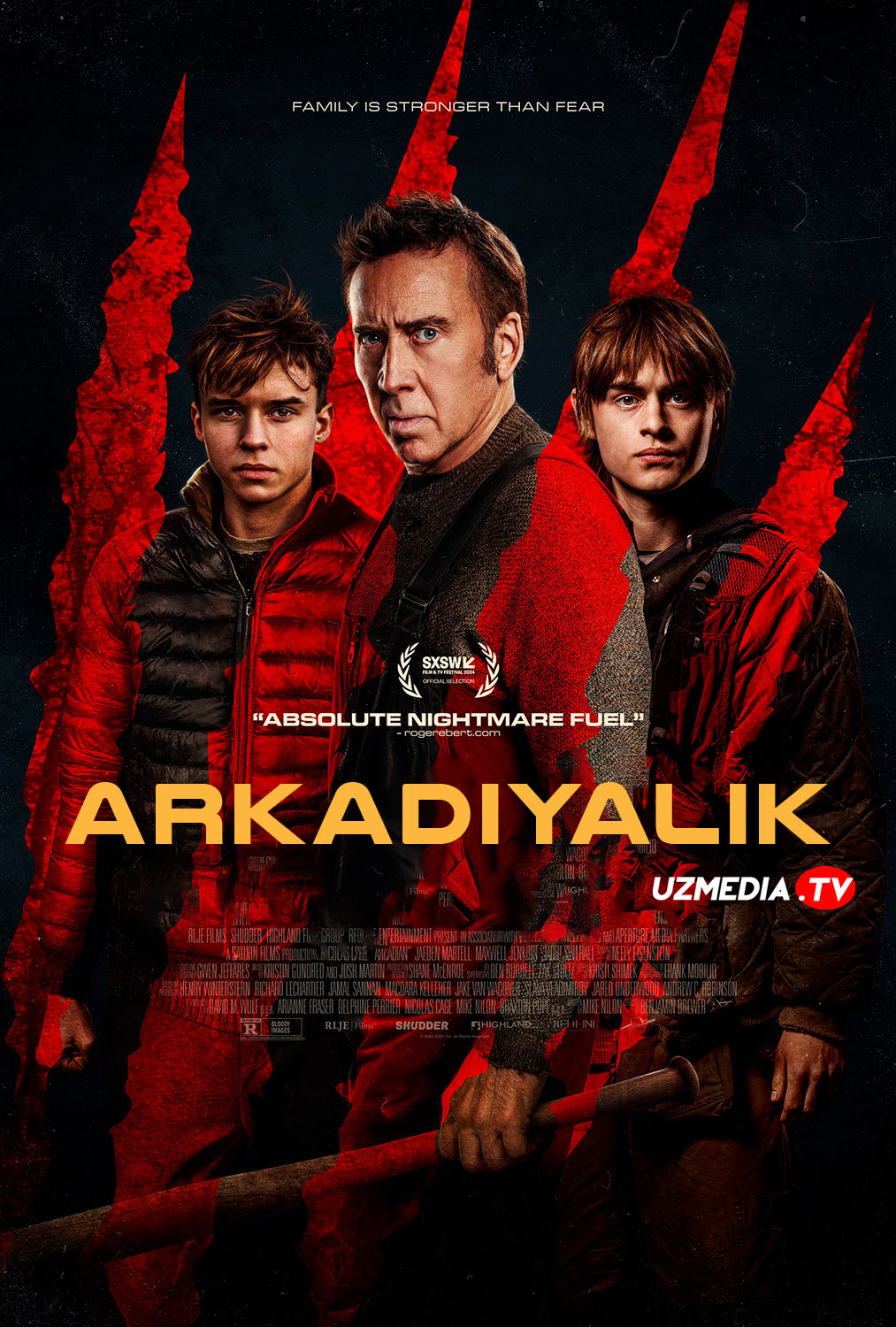 Arkadiyalik / Arkadiyada qiyomat kechasi Ujas kino Xorijiy tilda Chet-tilida Xorijiy zarubej 2024 tarjima kino Full HD skachat