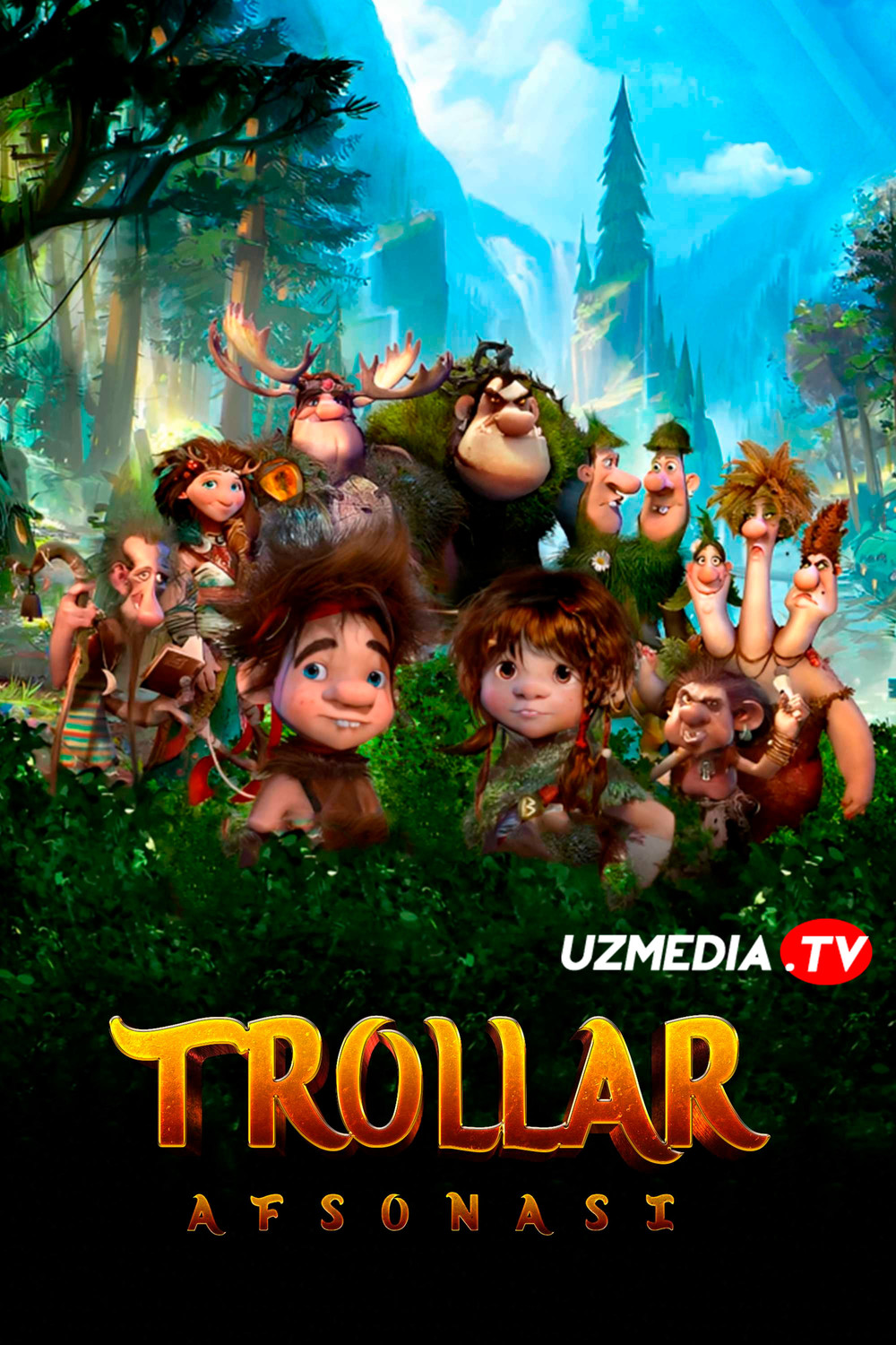 Trollar afsonasi: Dumli tarix Multfilm Uzbek tilida O'zbekcha 2018 tarjima kino Full HD tas-ix skachat