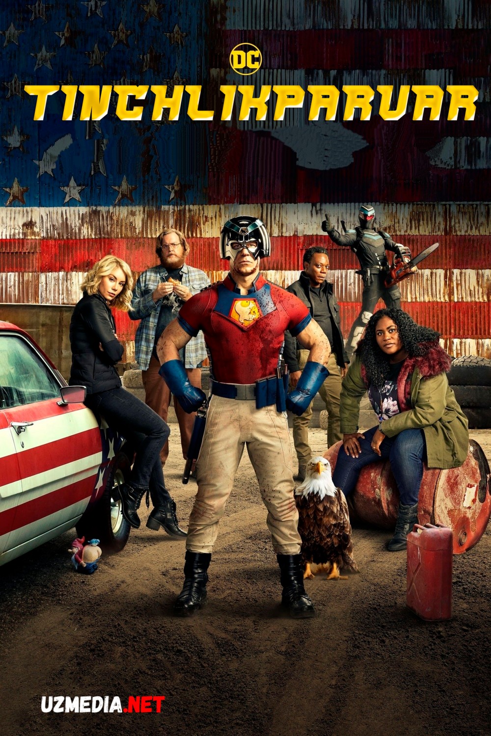 Tinchlikparvar DC seriali 1-2-3-4-5-6-7-8-9-10 Barcha qismlar Uzbek tilida 2022 HD skachat