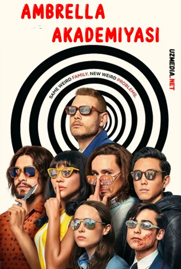 Ambrella soyabon Akademiyasi Netfliks seriali Barcha qismlar Uzbek tilida O'zbekcha tarjima serial 2019 Full HD tas-ix skachat
