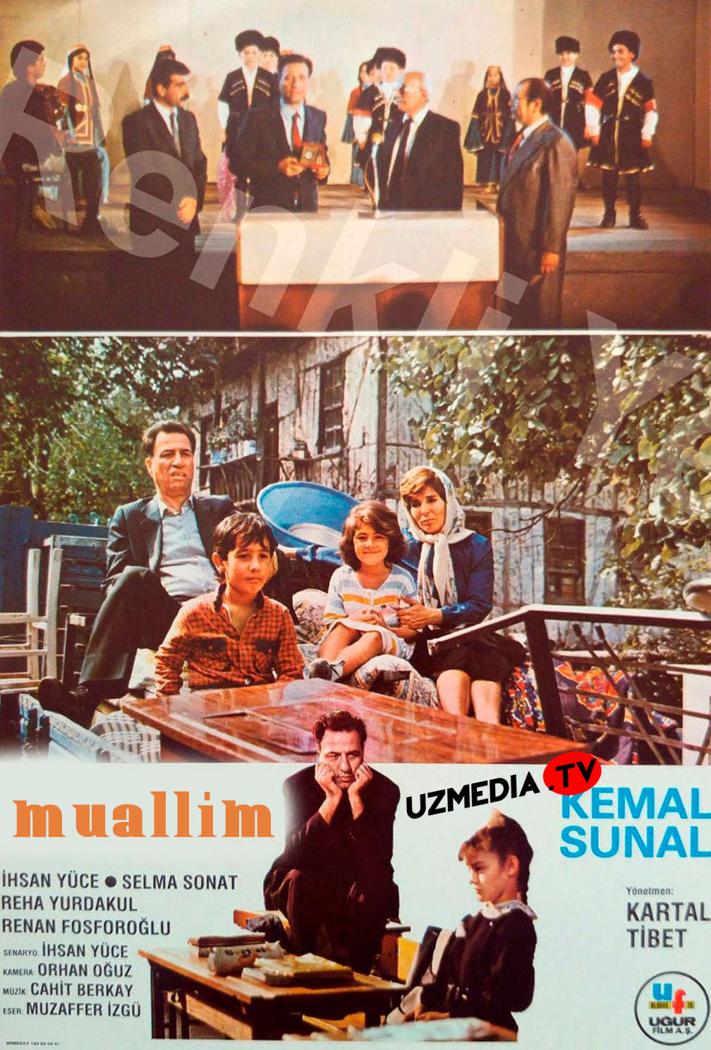 Muallim / O'qituvchi Turk retro kino Uzbek tilida O'zbekcha 1988 tarjima kino Full HD tas-ix skachat