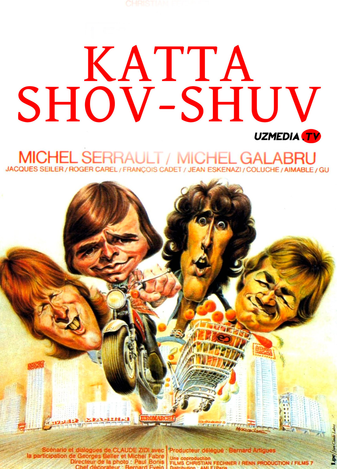 Katta shov-shuv Fransiya retro filmi Uzbek tilida O'zbekcha 1973 tarjima kino Full HD tas-ix skachat