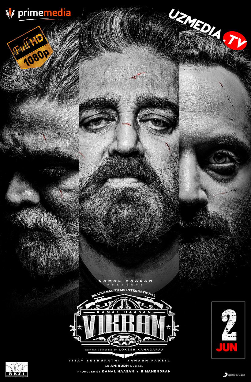 Vikram Detektiv, Boyevik Hind kino Uzbek tilida O'zbekcha 2022 tarjima kino Full HD skachat