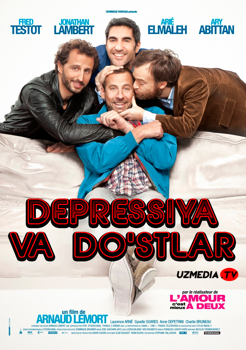 Depressiya va do'stlar Fransiya filmi Uzbek tilida O'zbekcha 2012 tarjima kino Full HD tas-ix skachat