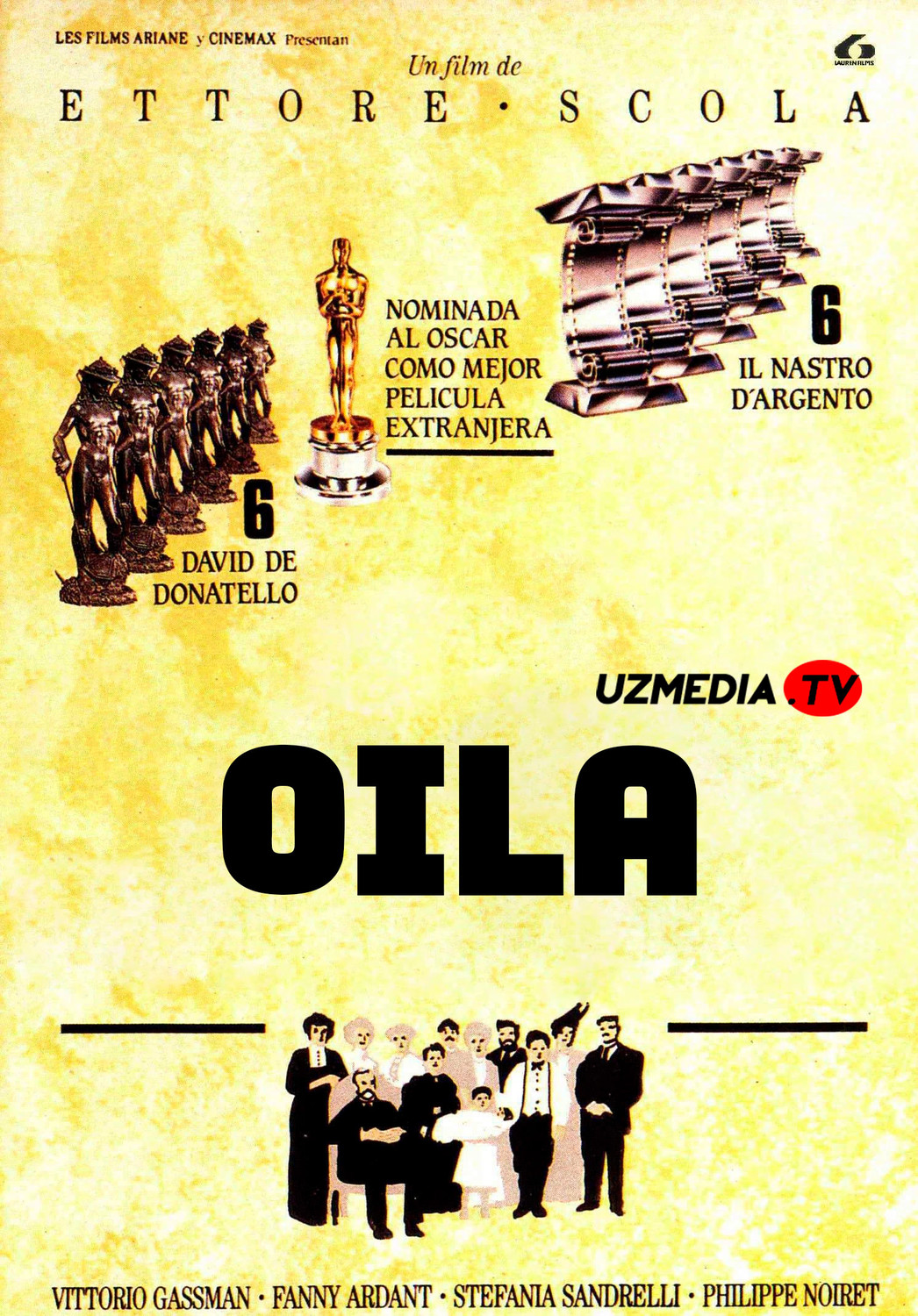 Oila Italiya retro filmi Uzbek tilida O'zbekcha 1986 tarjima kino Full HD tas-ix skachat
