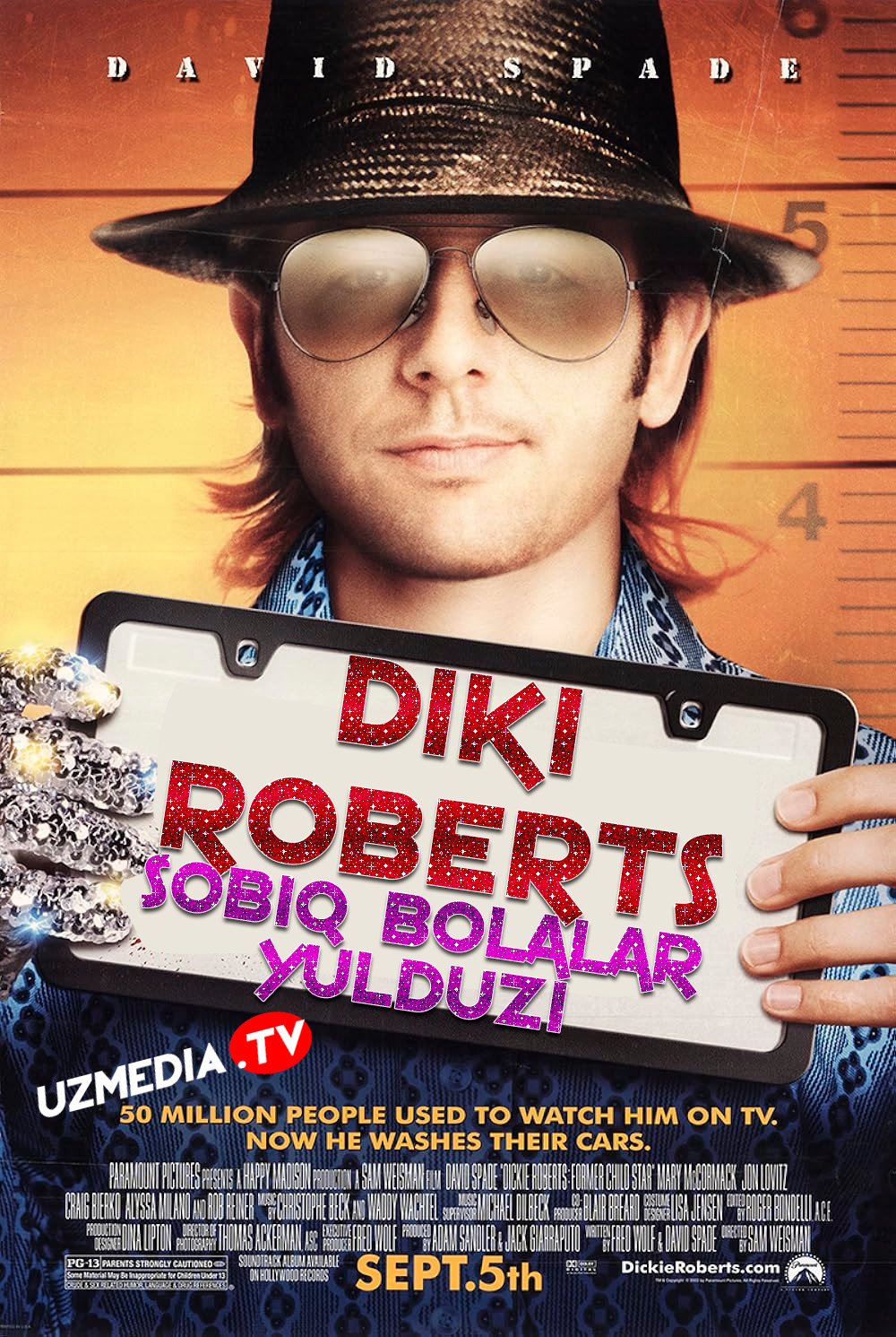 Dikki Roberts: Sobiq bolalar yulduzi Uzbek tilida O'zbekcha tarjima kino 2003 Full HD tas-ix skachat