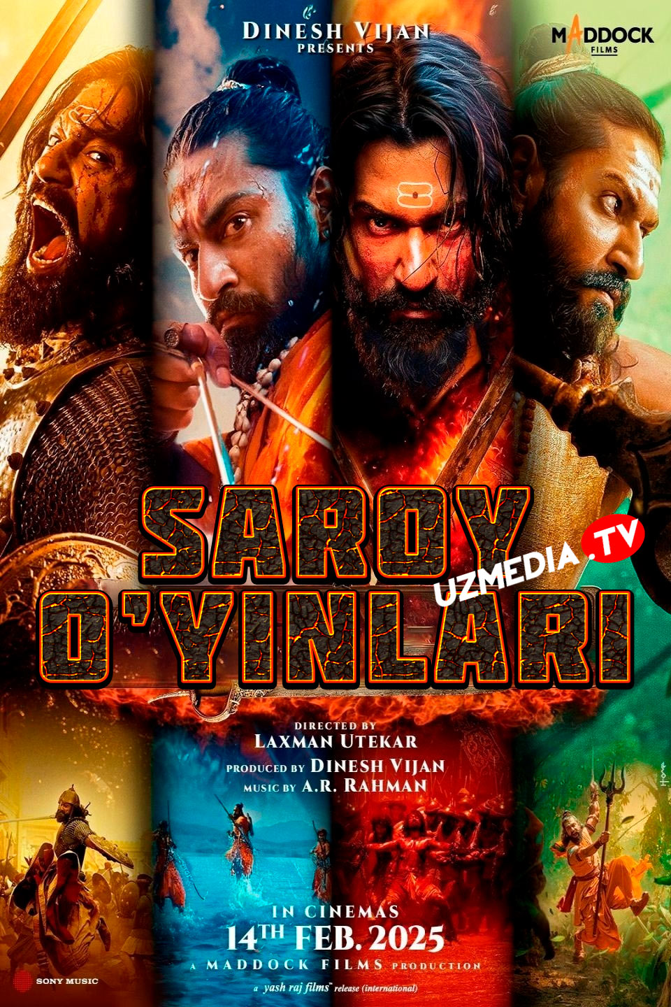 Saroy o'yinlari / Arslonning o'g'li / Sher o'g'li Hind kino Uzbek tilida O'zbekcha 2025 tarjima kino Full HD tas-ix skachat