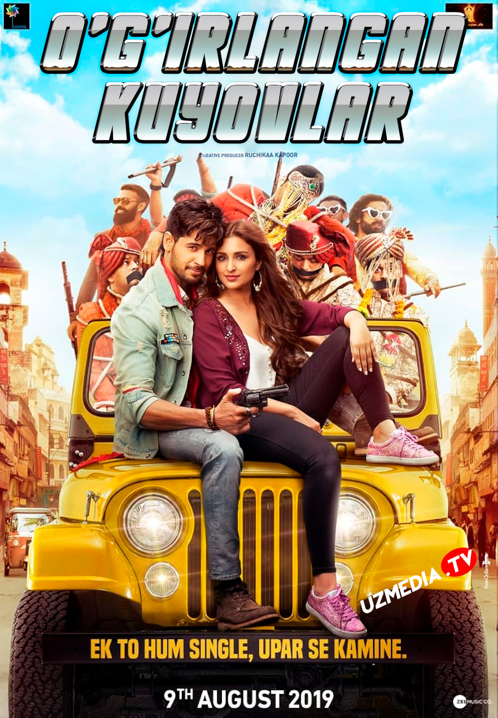 O'g'irlangan kuyovlar / Majburan birga / Jabariya Jodi Hind kino Uzbek tilida O'zbekcha tarjima kino 2019 Full HD tas-ix skachat