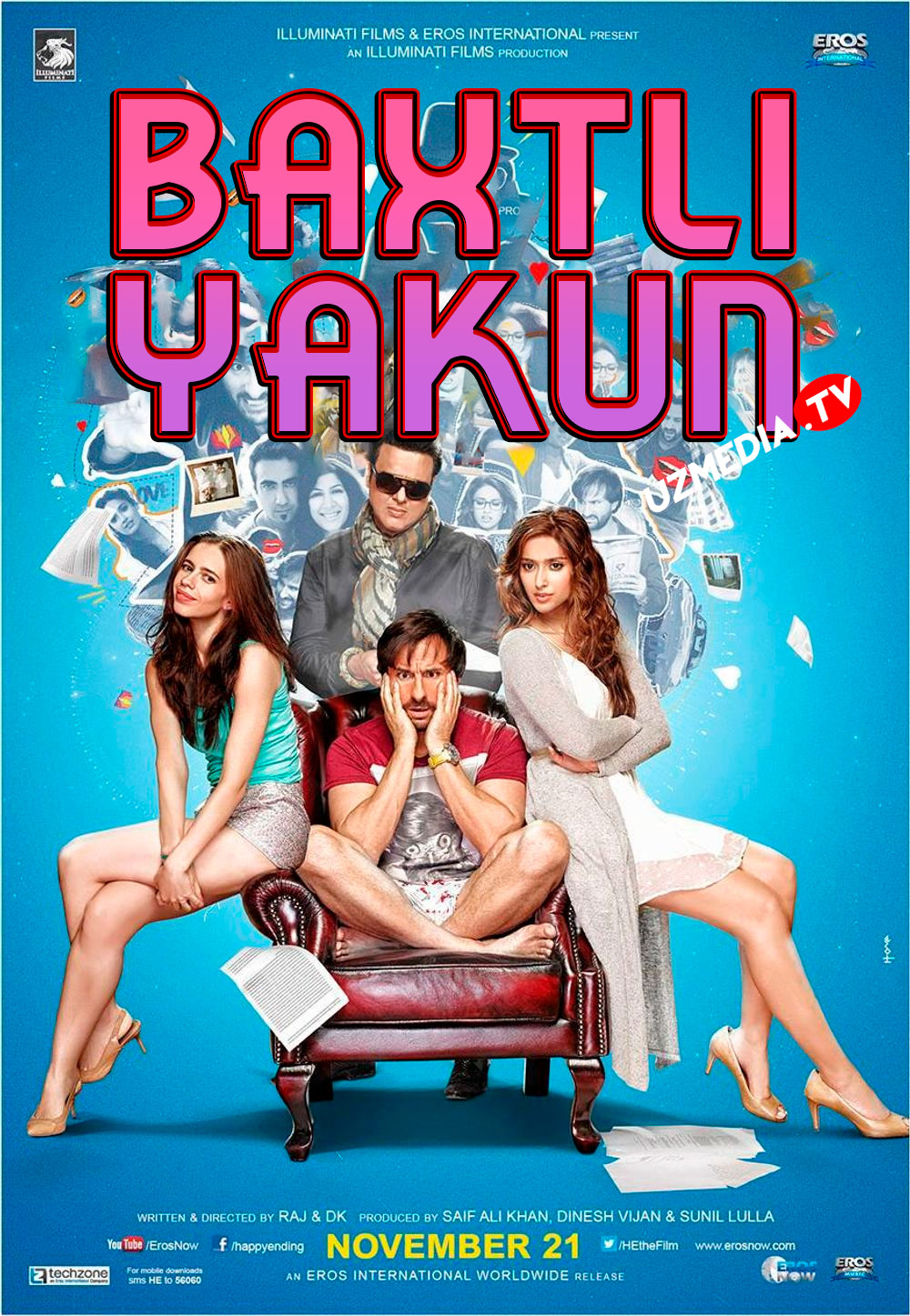 Baxtli yakun / Baxtli final / Baxtli nihoya Hind kino Uzbek tilida O'zbekcha 2014 tarjima kino Full HD tas-ix skachat