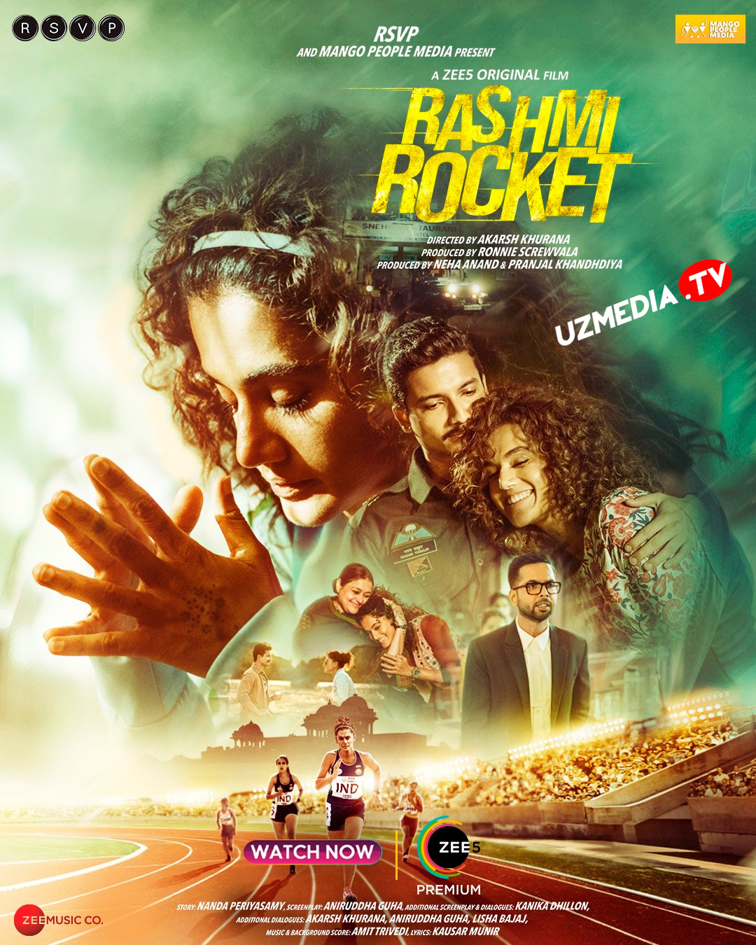 Raketa Rashmi / Yuguruvchi Rashmi / Ayol qismati Hind kino Uzbek tilida O'zbekcha 2021 tarjima kino Full HD tas-ix skachat