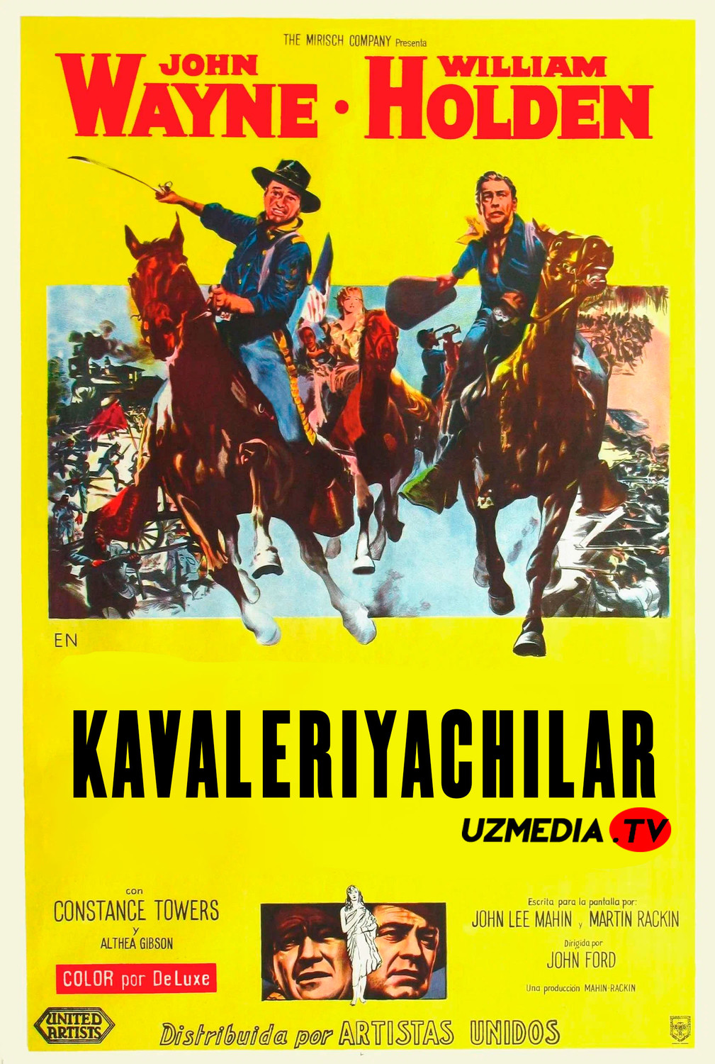 Otliq askarlar / Kavaleriyachilar / Suvoriylar AQSh retro filmi Uzbek tilida O'zbekcha 1959 tarjima kino Full HD tas-ix skachat