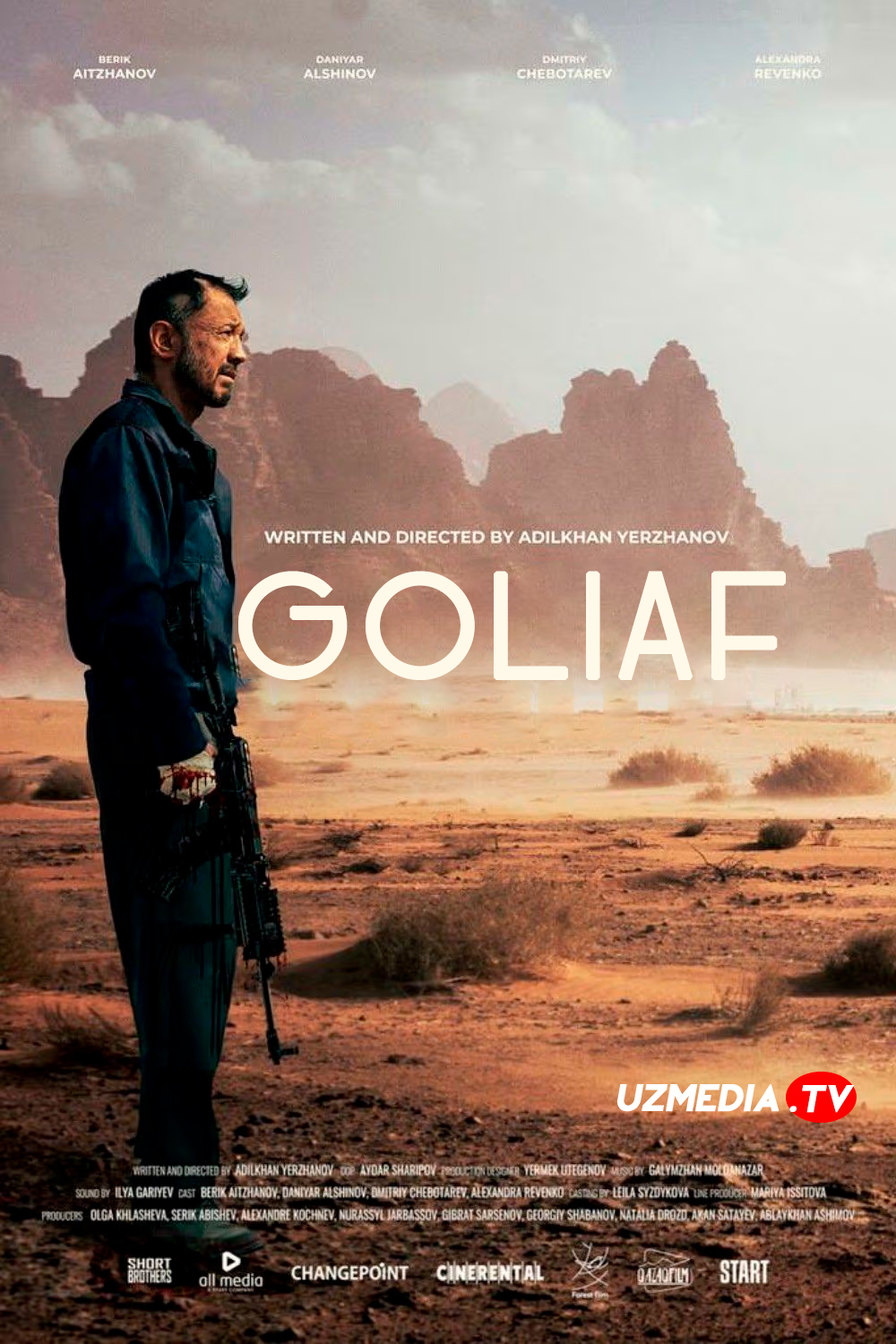 Goliat / Goliaf / Голиаф Qozoq filmi Uzbek tilida O'zbekcha 2022 tarjima kino Full HD tas-ix skachat