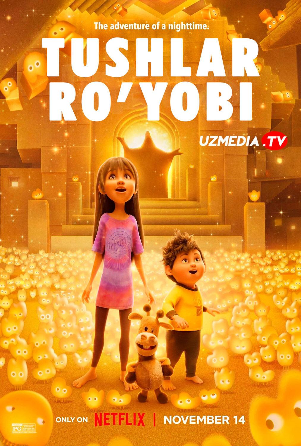 Tushlar ro'yobi / Faqat tushda / Orzularingda Multfilm Uzbek tilida O'zbekcha 2025 tarjima kino Full HD tas-ix skachat