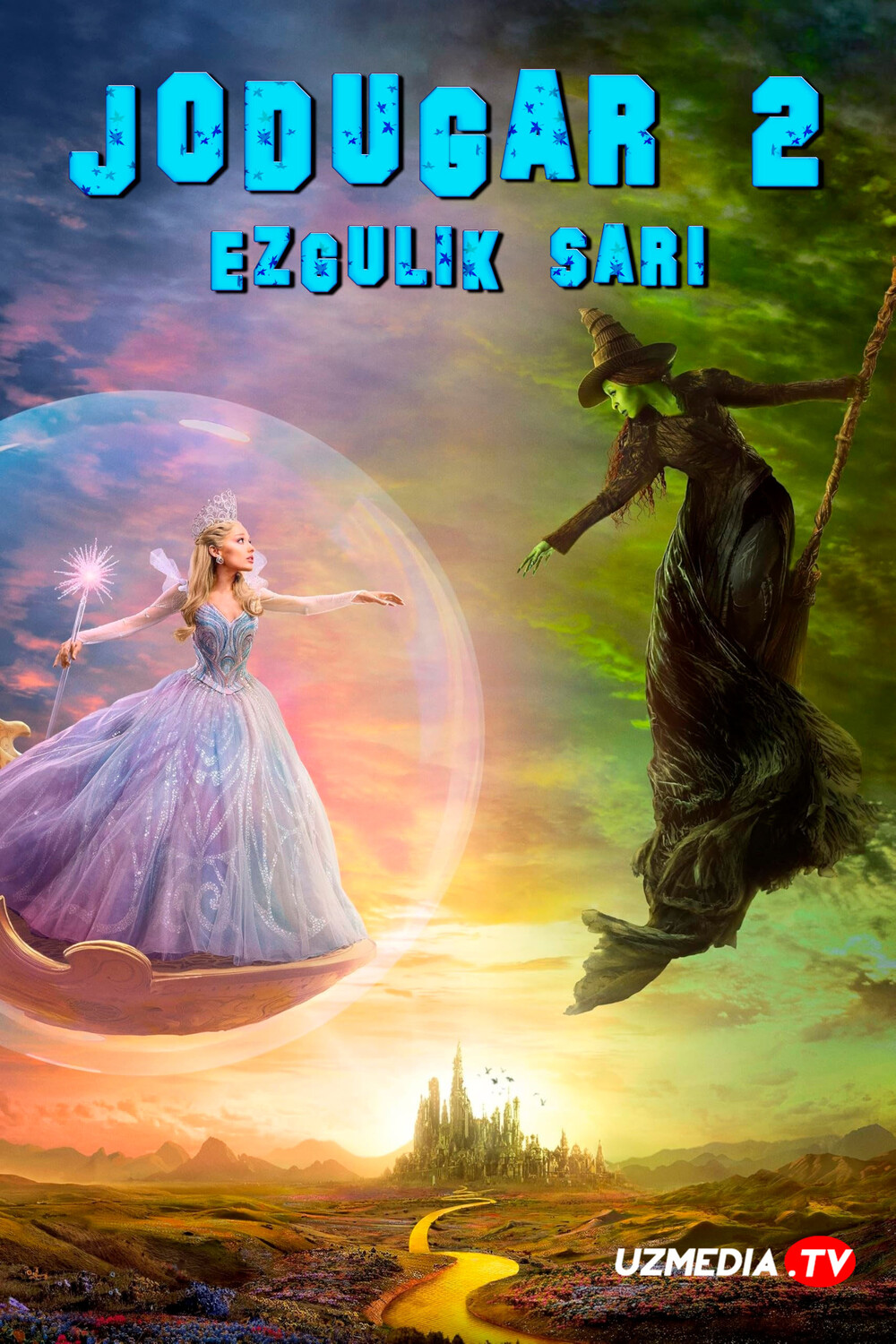 Jodugar 2: Ezgulik sari / Yovuz 2: Yaxshilik sari Uzbek tilida O'zbekcha 2025 tarjima kino Full HD tas-ix skachat