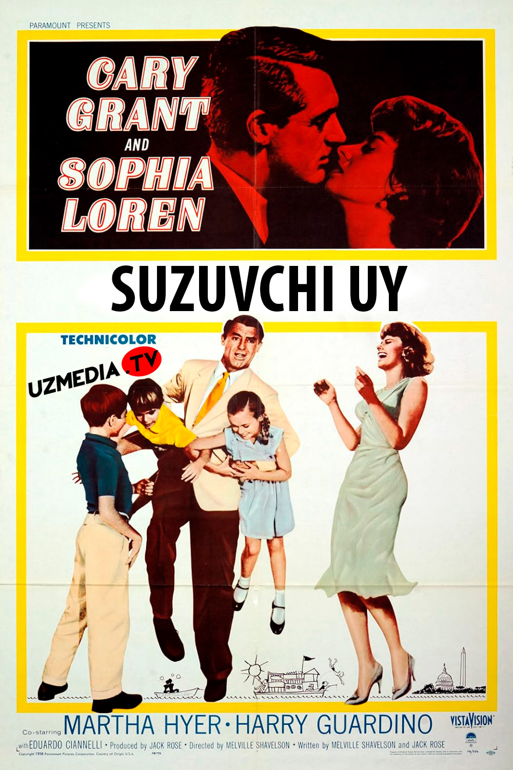 Suzuvchi uy / Qayiq uy AQSh retro filmi Uzbek tilida O'zbekcha 1958 tarjima kino Full HD tas-ix skachat