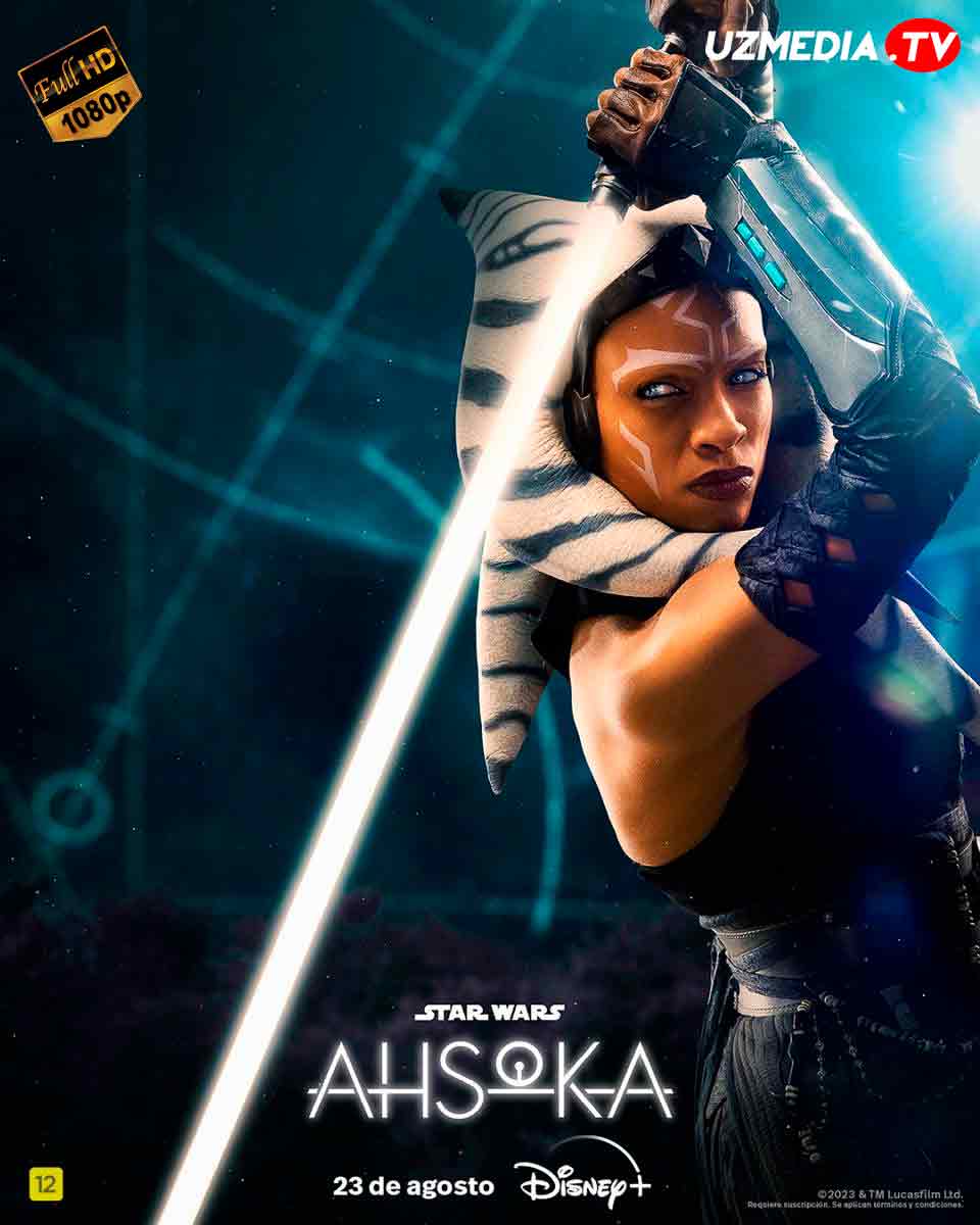 Asoka Disney seriali Barcha qismlar Uzbek tilida O'zbekcha 2023 tarjima kino Full HD skachat