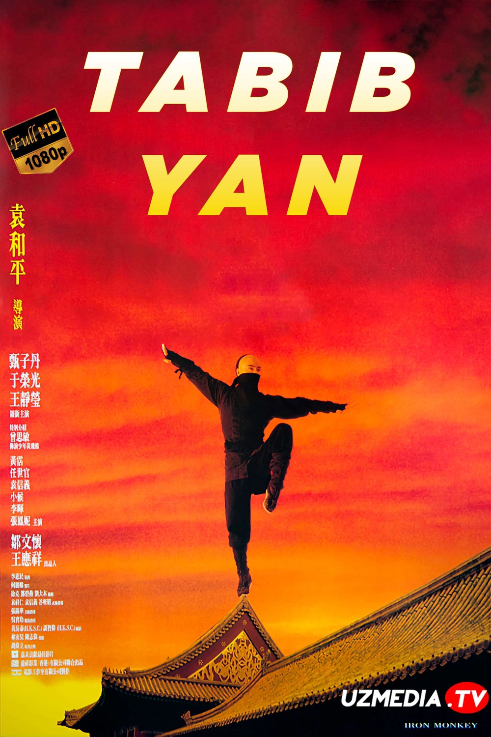 Tabib Yan / Temir maymun Gongkong filmi Uzbek tilida O'zbekcha 1993 tarjima kino Full HD skachat