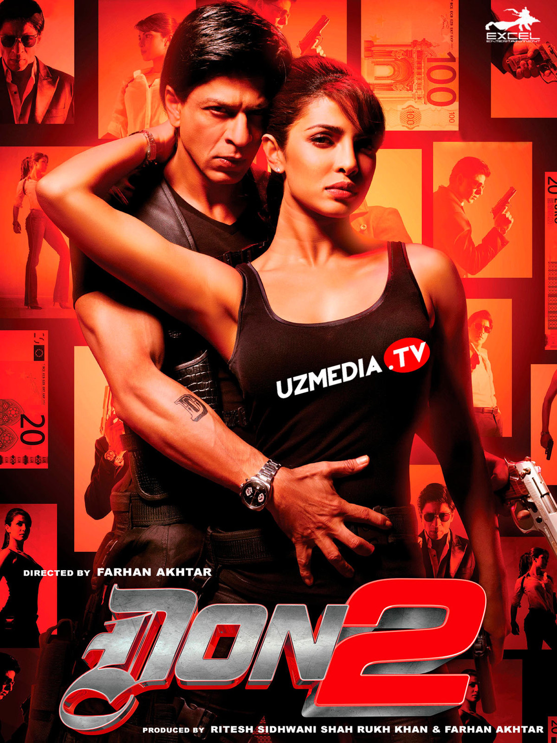 Don 2 Hind kino Uzbek tilida O'zbekcha 2011 tarjima kino Full HD skachat