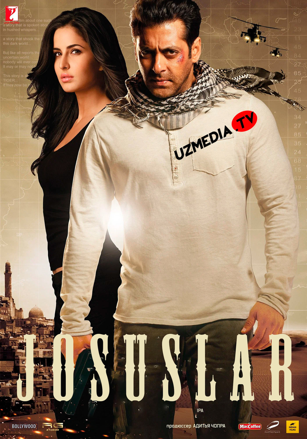 Josuslar 1 / Yo'lbars 1 / Josuslar voqeasi 1 Hind kino Uzbek tilida O'zbekcha tarjima kino 2012 HD tas-ix skachat