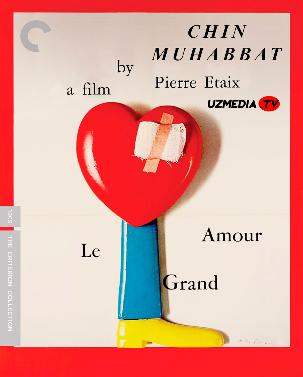 Chin muhabbat / Katta sevgi Fransiya retro filmi Uzbek tilida O'zbekcha 1968 tarjima kino SD skachat