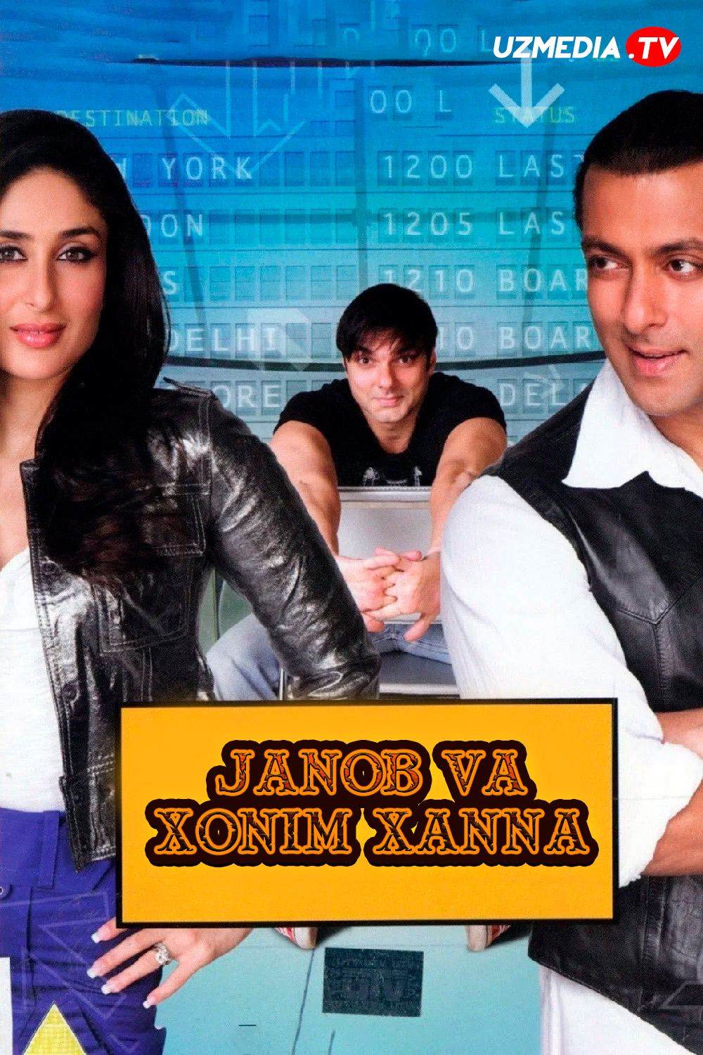 Janob va honim Xanna / Men va xonim Khanna Hind kino Uzbek tilida O'zbekcha 2009 tarjima kino Full HD tas-ix skachat